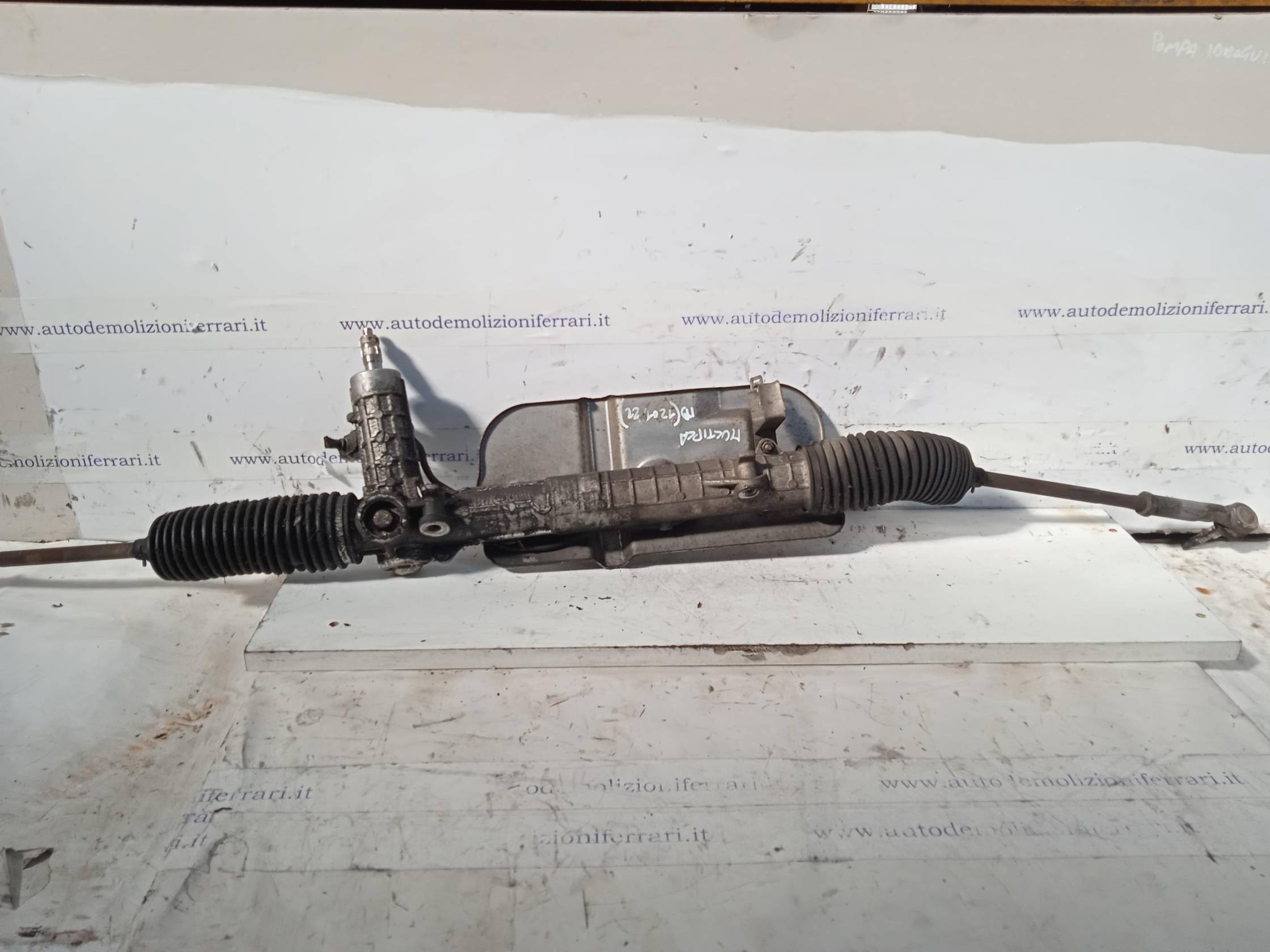 Scatola sterzo servoassistita